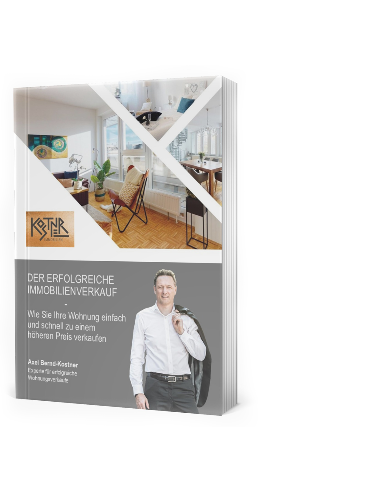 Bild von einem Folder über den Erfolgreichen Verkauf von Immobilien